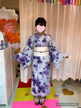 ヘアースタジオエル 浴衣着付け、ヘアーセット