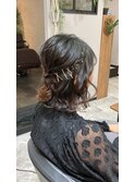 大人可愛いヘアセット