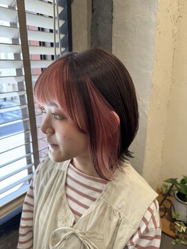 ゴーシェン 津田沼本店(Goshen) 春ピンクフェイスフレーミング