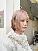 ダブルカラーベージュカラーケアブリーチカラーハイトーンカラー