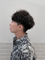 アレアル 広島並木通り店(ALEAR)&nbsp;メンズマッシュ/波打ちパーマ/ツーブロック