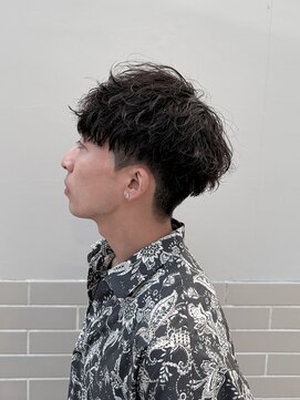 アレアル 広島並木通り店(ALEAR) メンズマッシュ/波打ちパーマ/ツーブロック