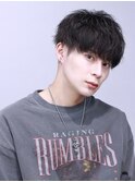 軽め刈り上げマッシュ