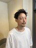 【男性限定・スキンケア】カット+炭酸顔パック