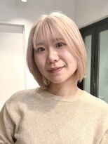 ナループロアツム(Nalu pu loa Tsum)&nbsp;ハイトーンカラー/ボブ/大人カラー