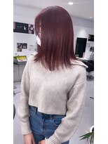 キング 枚方店(K!ng) 縮毛矯正髪質改善ハイライトレイヤーカット枚方美容室エクステ