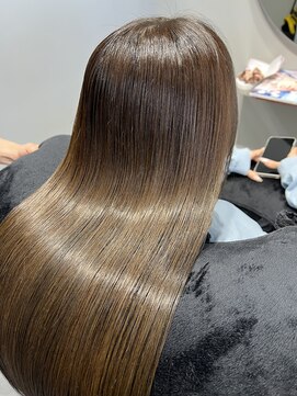 リペア(Repair) 【髪質改善/安佐南区/縮毛矯正】ハイトーンストレートロング