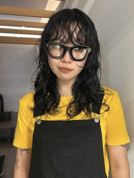 ルアウハク 梅田(LUAU Haku) 【LUAU Haku Osaka 中村】layer wave perm