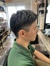 【メンズ限定】カット+マイクロバブル＋眉カット　￥4500