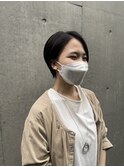 アンブレラカラー/ウェーブパーマ/こなれミディ/前髪/溝の口