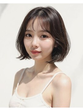 ブロウ ネックス ザ サロン 表参道(VLOW nex the salon) ナチュラルレイヤーロブ  表参道 【韓国vlow style＃28】