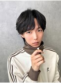 【Zina】メンズ/韓国/センターパート/縮毛矯正/福岡/天神/大名