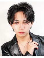 オーシャントーキョー ホワイト 原宿(OCEAN TOKYO WHITE)&nbsp;シースルーセンターパートニュアンスセンターパートダウンパーマ