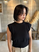 ハナタバ(hanataba)&nbsp;大人のコンパクトボブ×顔まわりレイヤー