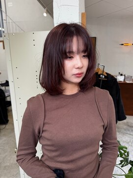 ヘアー バトン(hair vaton) レッドヴァイオレット