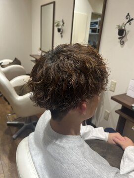 アンフール(am foule) 波巻きパーマ