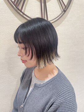 ルシール バイ アリア(Lucir by aria) 切りっぱなしボブ♪