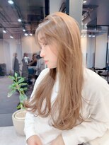 ファンナギンザ(FaNNa ginza)&nbsp;・グレーブラウン/ロング/シャギー/レイヤー/バタフライカット