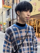 アッド バイ ケーツー(add by K-two)&nbsp;マッシュショート×ブルーブラックカラー