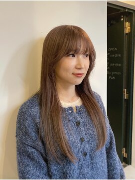 キーパーソン(kii person) kii person × ダブルカラー　ミルクティーベージュ