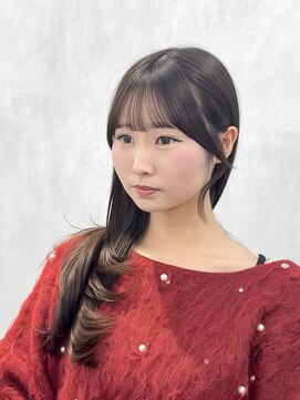 バレット 福岡天神(VALETTE) ぱっつん前髪顔まわり