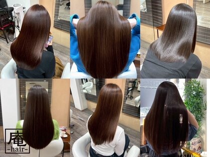 庵 ヘアー(hair)の写真