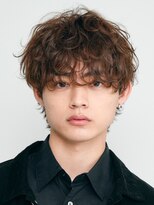 フィフス 大分(fifth)&nbsp;大分シャドウパーマメンズカットラウンドマッシュツーブロック