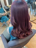 hyon myon/RISEbyREVO 綾瀬店【ヒョンミョン】&nbsp;ハッシュカット/デザインカラー/グレージュ[綾瀬駅/韓国ヘア]