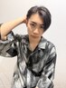 【メンズ☆限定】色持ちのいい黒染め＋カット+最新トリートメント/早朝営業