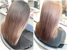ヘアーピース(Hair Peace)の雰囲気（縮毛矯正の需要◎クセとダメージに合わせて薬剤を選定します）
