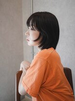 アソビ(Asobi) 【ブリーチなし】レイヤーボブの横顔