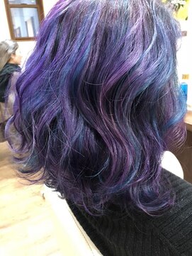 ヘアーレクスアリイ(Hair Lex Alii) Aｌｉｉ川合《＃浜松カラー》オーロラカラー