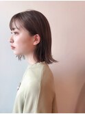 ボブスタイル×切りっぱなしボブ