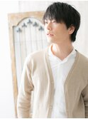 黒髪マッシュウルフで爽やかさUP!束感ヘアI