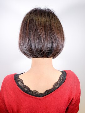 ビアンコ(BlANCO) 【BLANCO北堀江】シークレットハイライトで立体感のあるミニボブ