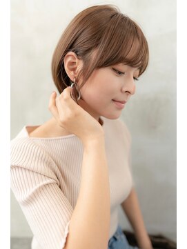 ハバナ 新宿(HAVANA) 20代30代/大人かわいい/小顔ショートボブオリーブグレージュ