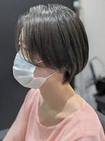 ジエクト 本店(The Ect)&nbsp;透け感◎バング×マッシュショートボブ×秋先取りスタイル