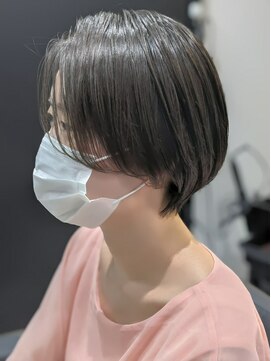 ジエクト 本店(The Ect) 透け感◎バング×マッシュショートボブ×秋先取りスタイル