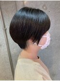 丸みショートヘア　くびれショート　[つつじヶ丘 仙川 調布]