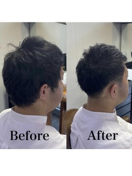 カミケン 方木田店(kamiken.) クセ毛を活かす！こなれ爽やかショート【カミケン方木田店】