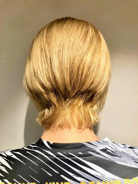 ヘアーポケット 恵比寿(hair pocket) ハイトーンべージュ/恵比寿/髪質改善/トステア/メンズ/理容室