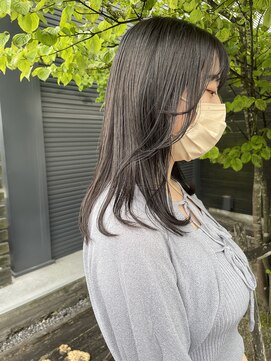 ヘアラウンジ アングゥ(hair lounge ungu) ダークグレー