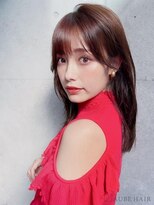 オーブ ヘアー フローラ 高知店(AUBE HAIR flora) 20代・30代_ショコラブラウンミディ