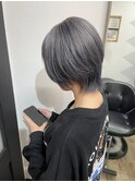 グレーシルバー/ボブウルフ/ショートボブ/ウルフカット[大宮駅]