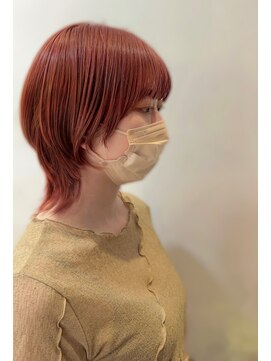 ヘアーアンドメイク シーク 吉祥寺(HAIR&MAKE SeeK) 【seek吉祥寺】ブリーチあり『オレンジベージュ』