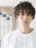 トニーアンドガイメン ホテル京阪仙台店(TONI&GUY MEN)&nbsp;前髪パーマで優し気ナチュラル束感ウェットスタイルh仙台