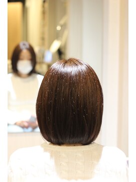 パーマ トゥ カエル(perm.to.caelu) 長め大人ボブ