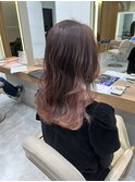 大人のピンクベージュ