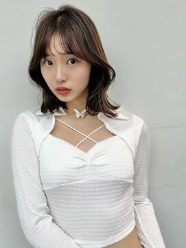 ロンドネートゥル 新潟(Lond naitre) くびれレイヤーボブ　（新潟/万代）