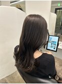 切りっぱなしボブ/エアリーロング/美髪/ピンクブラウン/ショート